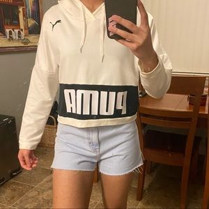 Puma Cropped Hoodie
